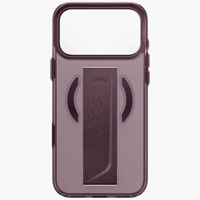 3. Uniq Heldro Air Magclick Ladehülle für iPhone 18 Pro Max / 17 Pro Max – bordeauxrot
