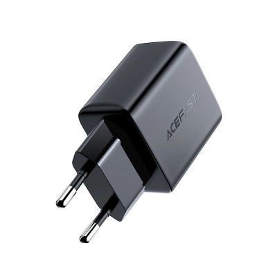 2. Acefast schnelles USB Typ C 20W Power Delivery Ladegerät schwarz (A1 EU schwarz)