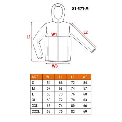 NEO tools 81-571-M Arbeitsjacke