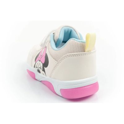 5. Leomil Kinder-Sportschuhe, Sneaker mit Minnie-Mouse-Motiv und Klettverschluss sowie LED-Beleuchtung