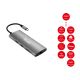 3. Equip 133490 Kabelgebundene Dockingstation USB 3.2 Gen 1 (3.1 Gen 1) Typ-C Grau