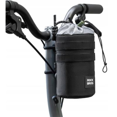 Rockbros Fahrradlenkertasche schwarz 1,2 l