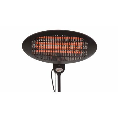 3. Sunred SMQ2000A Heizgerät für den Innen- und Außenbereich, Schwarz, 2000 W, Quarz-Elektroheizung