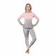 23. Spokey Flora Set Lady Termo SM VT W 6114300000 Thermounterwäsche grau-pink