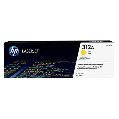 23. HP LaserJet 312A Gelbe Tonerkartusche