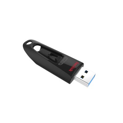 4. SanDisk Cruzer Ultra SDCZ48-064G-U46 USB-Stick (64 GB; USB 3.0; Schwarz)