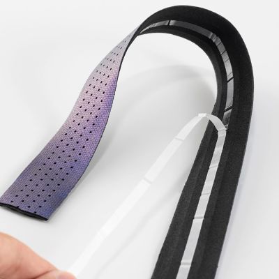 3. Rockbros Lenkerband Perforiertes Silikon mit Chamäleoneffekt - Lila