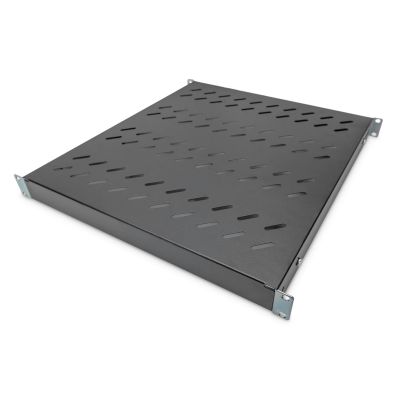 Digitus-Regal mit variablen Montageschienen zur Festinstallation in 483 mm (19") Schränken