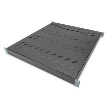 Digitus-Regal mit variablen Montageschienen zur Festinstallation in 483 mm (19") Schränken
