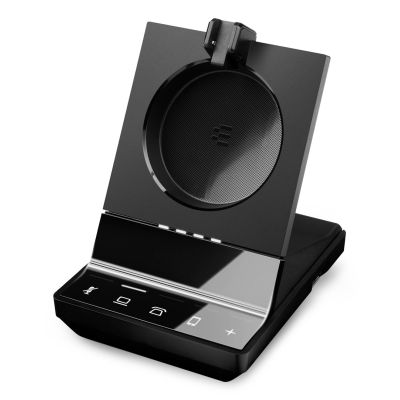 7. EPOS IMPACT SDW 5065 – Kabelloses Headset mit Kopfbügel für Büro/Callcenter (EU/UK/AUS), Schwarz