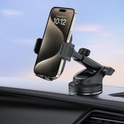 8. Tech-Protect V7 Autotelefonhalter für Cockpit / Lüftungsschlitze – Schwarz