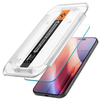 2. Spigen Glas.tR EZ Fit gehärtetes Glas für iPhone 16 Pro