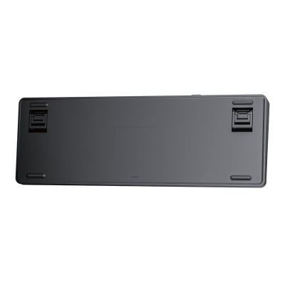6. Gasket F99 Pro Schwarz+Grau+Grün GrayWood Schalter RGB AULA Tastatur