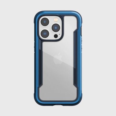 2. Raptic X-Doria Shield Case iPhone 14 Pro gepanzerte Hülle blau