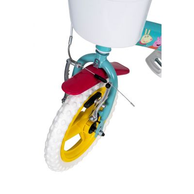 4. Kinderfahrrad 12" Peppa Pig grün 1198