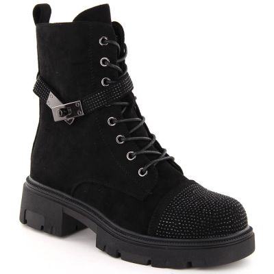 11. Isolierte Plateau-Arbeitsstiefel S.Barski W OLI266 schwarz