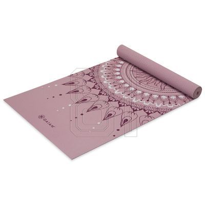 7. Gaiam Here & Now Dusty Rose Yogamatte 4 mm 65272