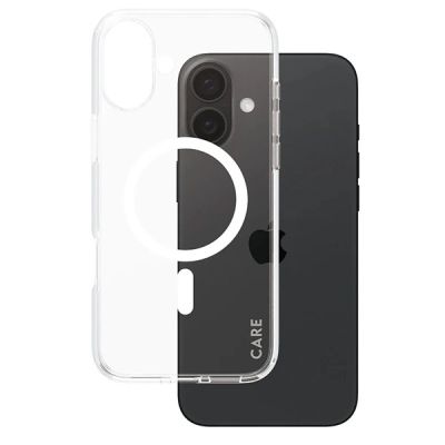 2. CARE by PanzerGlass Flagship Case iPhone 16 Plus 6,7" weiß/weiß MagSafe 1339