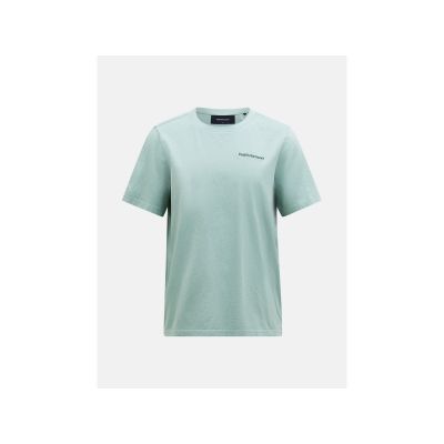 PEAK PERFORMANCE M Original T-Shirt mit kleinem Logo, grün