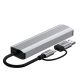 5. Tech-Protect HB03 HUB Adapter 5in1 USB-C + USB2.0 + USB3.0 + RJ45 - grau