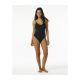 4. RIP CURL Premium Surf Cheeky 1-teiliger schwarzer Badeanzug