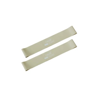 CASALL Gummiband leichte Übungsbänder 2 Stück hellgrün