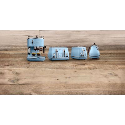 13. DeLonghi KBOV 2001.AZ Wasserkocher 1,7 l Blau 2000 W