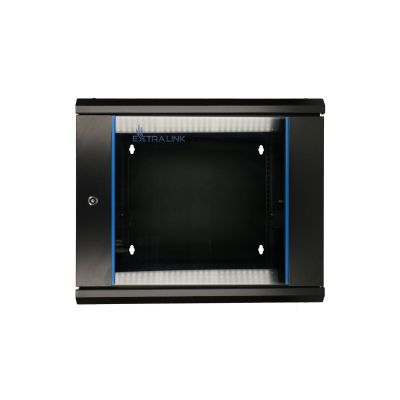 4. Extralink - 19" 12U 600x600 AZH Schwarzer Wandschrank