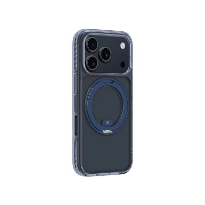 3. AmazingThing Titan Pro MagSpin Hülle für iPhone 17 Pro, kompatibel mit MagSafe, Blau