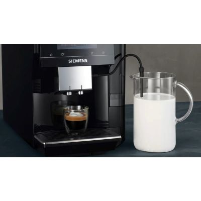 21. Siemens TP713RO9 EQ700 Espressomaschine (schwarz; 19 bar)
