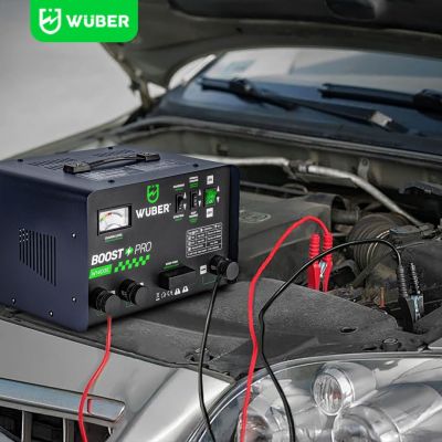 8. Batterieladegerät mit Starthilfe 40 A 12 V/24 V W14005 WUBER