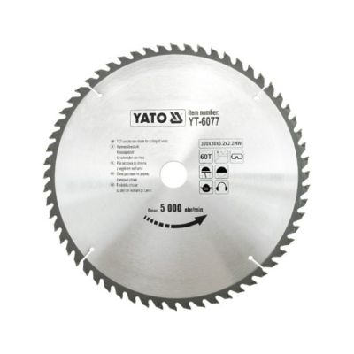 Yato YT-6077 Kreissägeblatt 30 cm 1 Stk.
