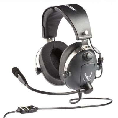 10. Thrustmaster T.Flight US Air Force Edition Kabelgebundenes Gaming-Headset mit Kopfbügel, Schwarz