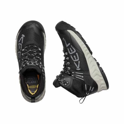 5. KEEN NXIS EVO MID WP BLACK/BLUE GLASS W KE-1025911 Schuhe