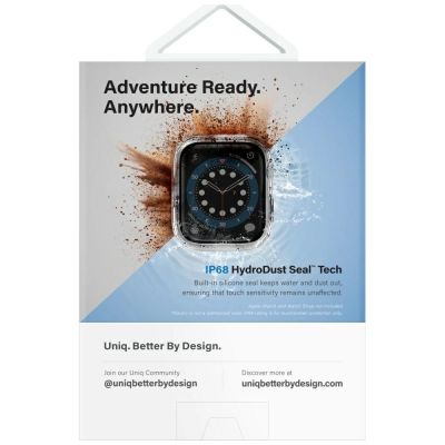 8. Uniq Nautic Case für Apple Watch 46 mm – Transparent