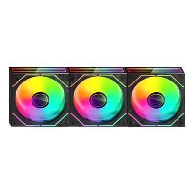 4. TACENS MARS MF-3DPROKIT LÜFTER 120 ARGB x3 BK-Lüfter + Hub + Fernbedienung (TACMARS-MF3DPROKIT)