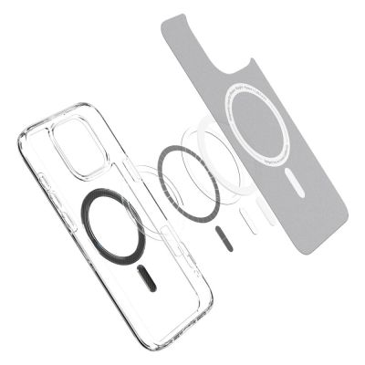5. Spigen Ultra Hybrid Mag-Hülle mit MagSafe Carbon Fiber für iPhone 16 Pro Max – Dunkelgrau