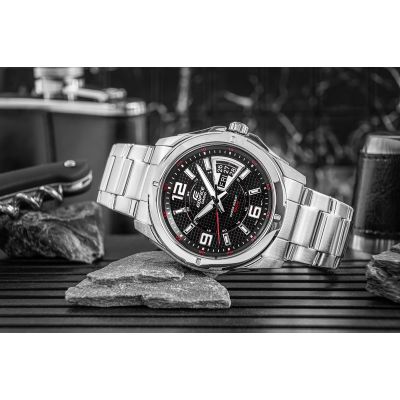 5. Herrenuhr CASIO EDIFICE EF-129D-1AVEF + Box