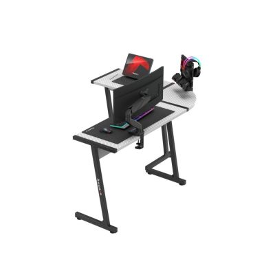 36. Huzaro Hero 6.0 Weißer Gaming-Schreibtisch