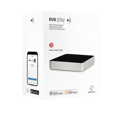 4. Eve Play Ethernet/LAN Wi-Fi-Adapter - Silber (10EBR8701)