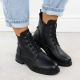 12. Schwarze Damen-Stiefeletten Vinceza 26-58578