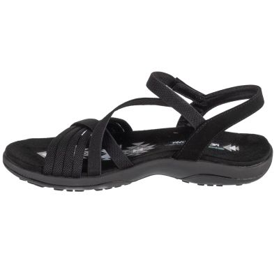 2. Skechers Reggae Slim - Summer Heat Sandalen 163116-BBK Schwarz Größe 35