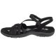 2. Skechers Reggae Slim - Summer Heat Sandalen 163116-BBK Schwarz Größe 35