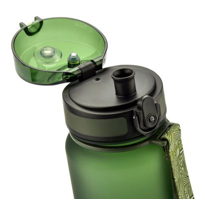 35. Meteor 650 ml Sportflasche dunkelgrün