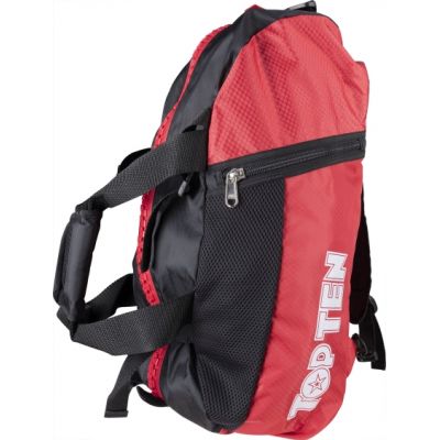 6. TOP TEN Sporttasche mit Rucksackfunktion Hexagon 55 cm x 29 cm x 27 cm