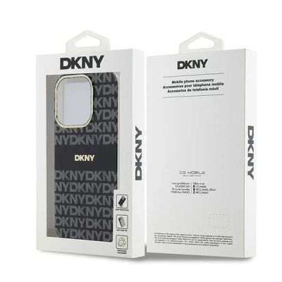 8. DKNY IML Mono & Stripe MagSafe Hülle für iPhone 13 Pro Max – Schwarz