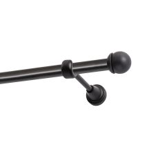 EINZELNE GARDINENSTANGE Ø 19 MM SCHWARZ 320 CM KNauf MAX KOWALSKI