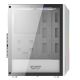 5. darkFlash DK151 Midi-Tower Computer-Sicherheits- und Halterungsbox Weiß