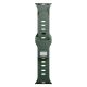 10. 3mk Silikon- Watch für Apple Watch 38 / 40 / 41 mm – grün