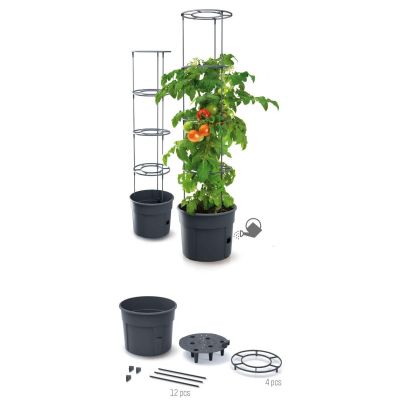16. Tomatenpflanztopf mit Leiter, Fassungsvermögen 12 l